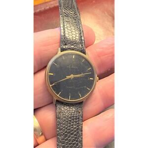 VTG Men's 32mm Le Baron Watch, Black Face and Band